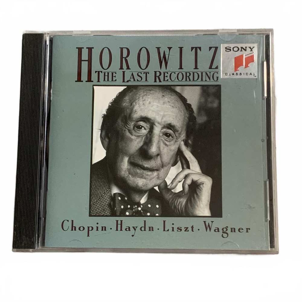 Vladimir Horowitz The Last Recording CD Sony Classical Chopin Haydn Liszt Wagner